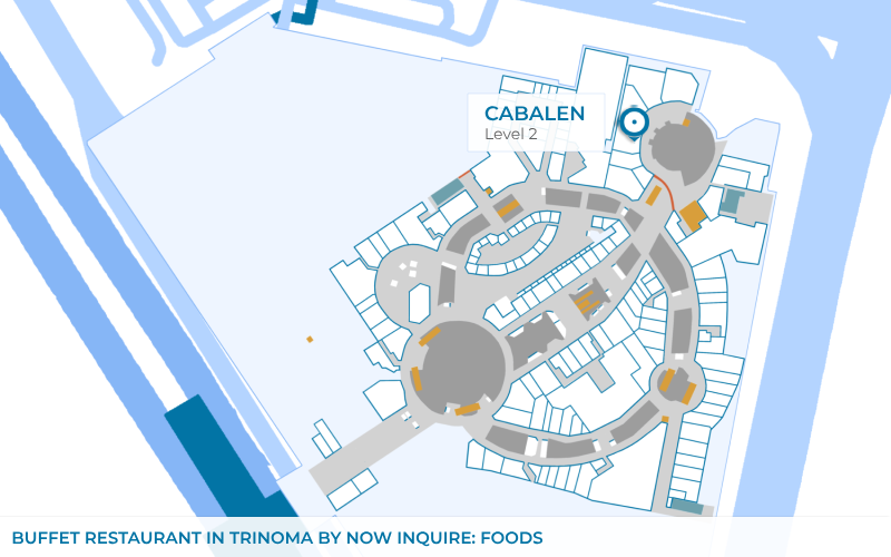 Map - Buffet Restaurant in TriNoma